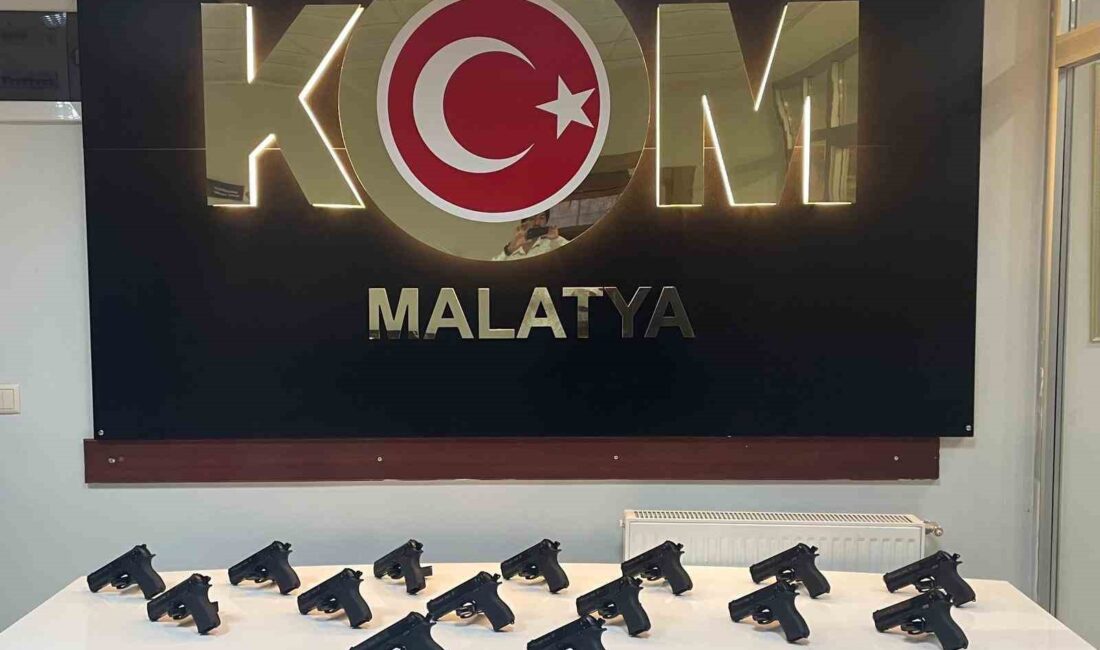 Malatya’da çok sayıda kaçak silah ele geçirildi