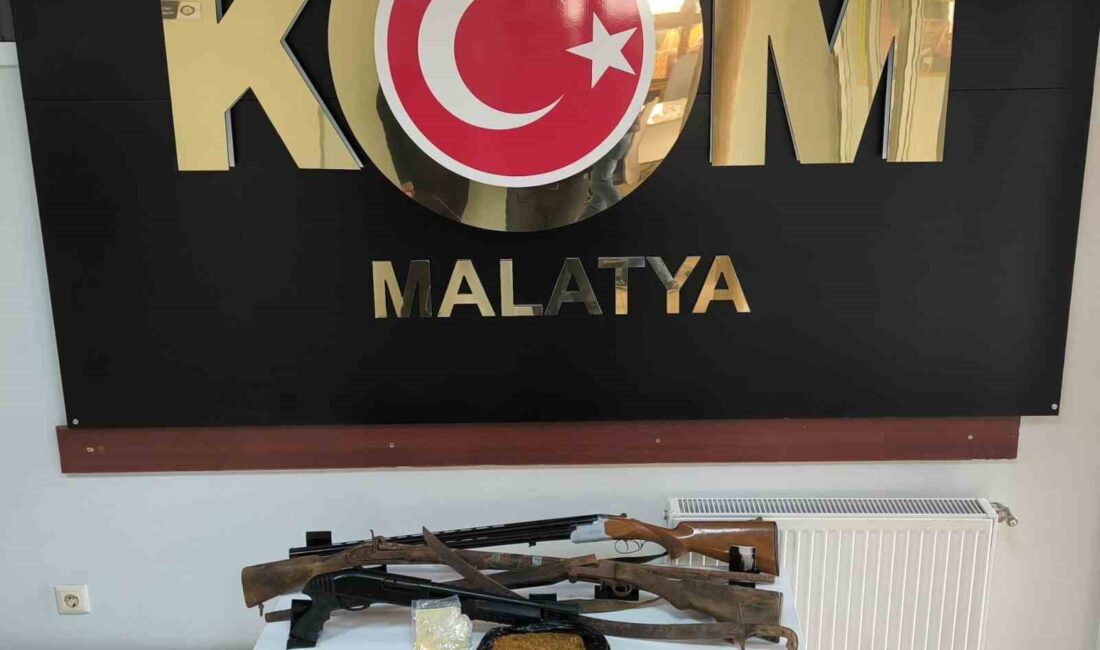 MALATYA’DA, SİLAH KAÇAKÇILARINA YÖNELİK